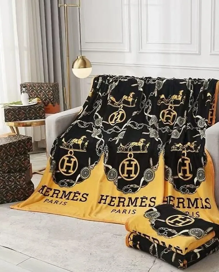 Hermès throw blanket
