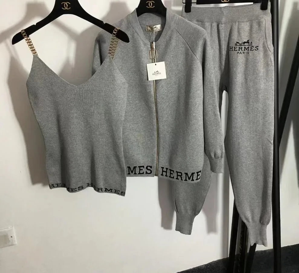Hermès MES HERMES knit loungewear set