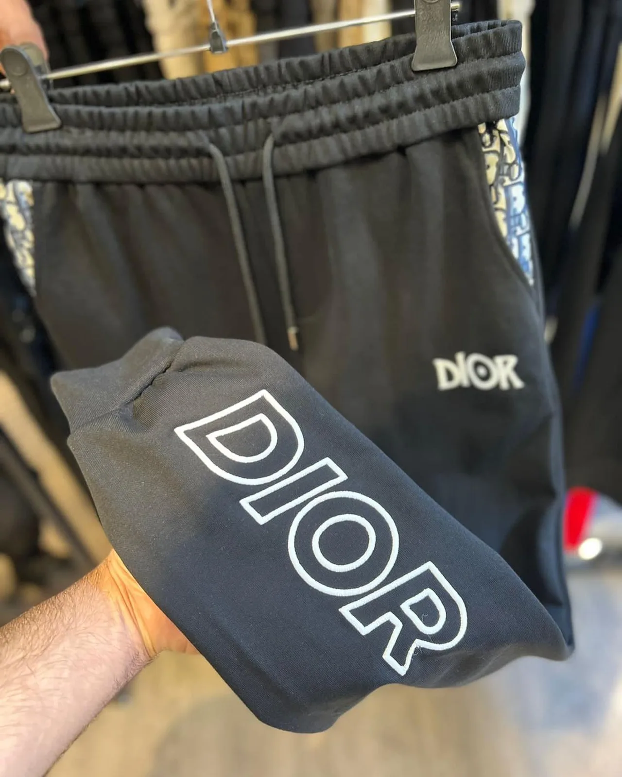 Dior logo sweatpants