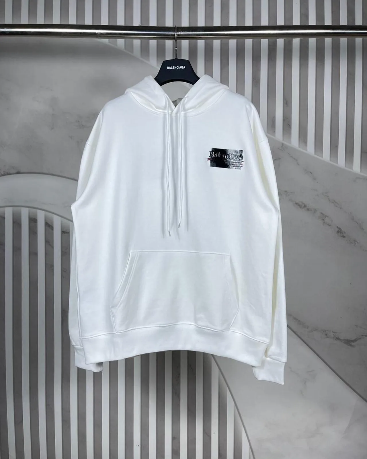 Balenciaga logo hoodie