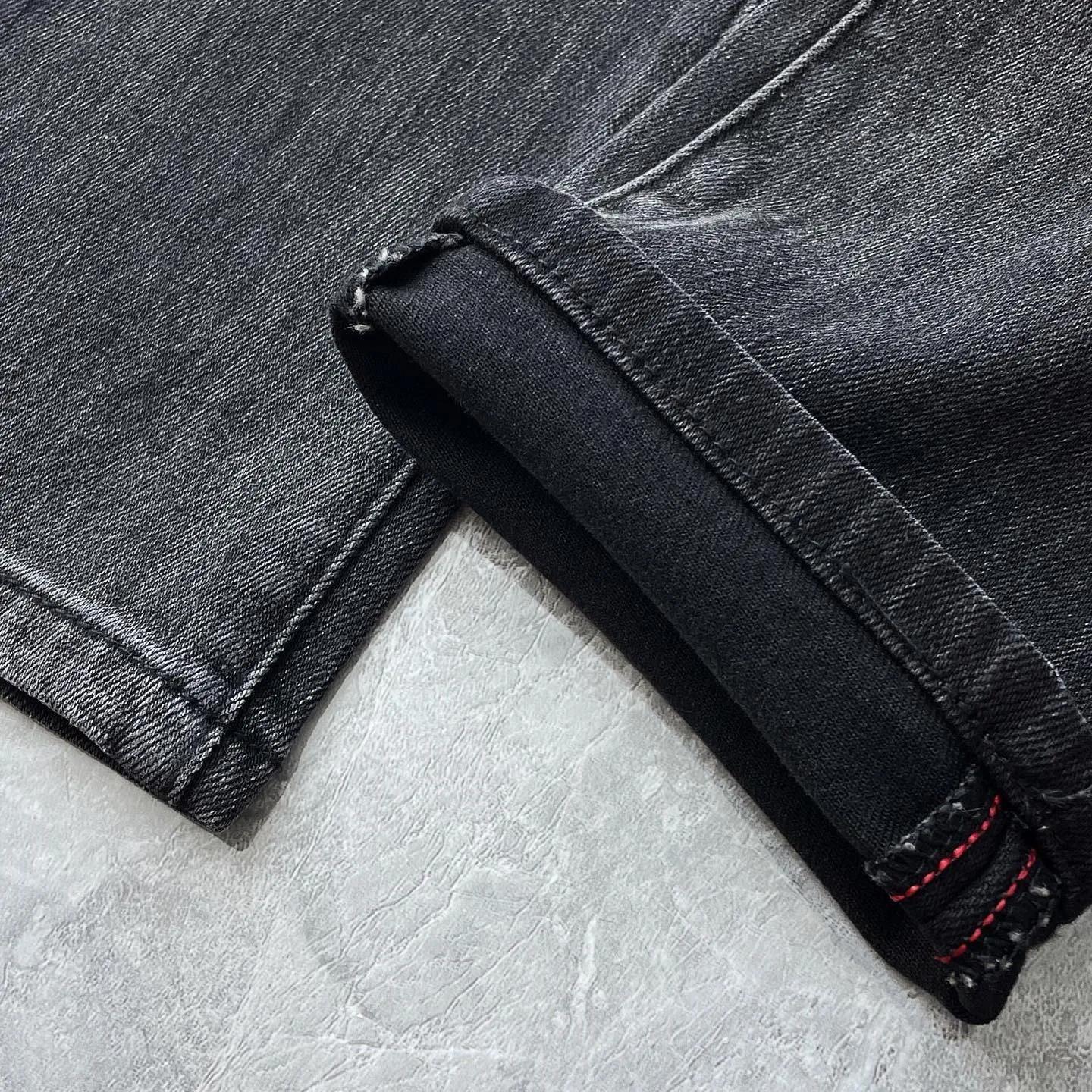Prada triangle-logo denim jeans photo 6