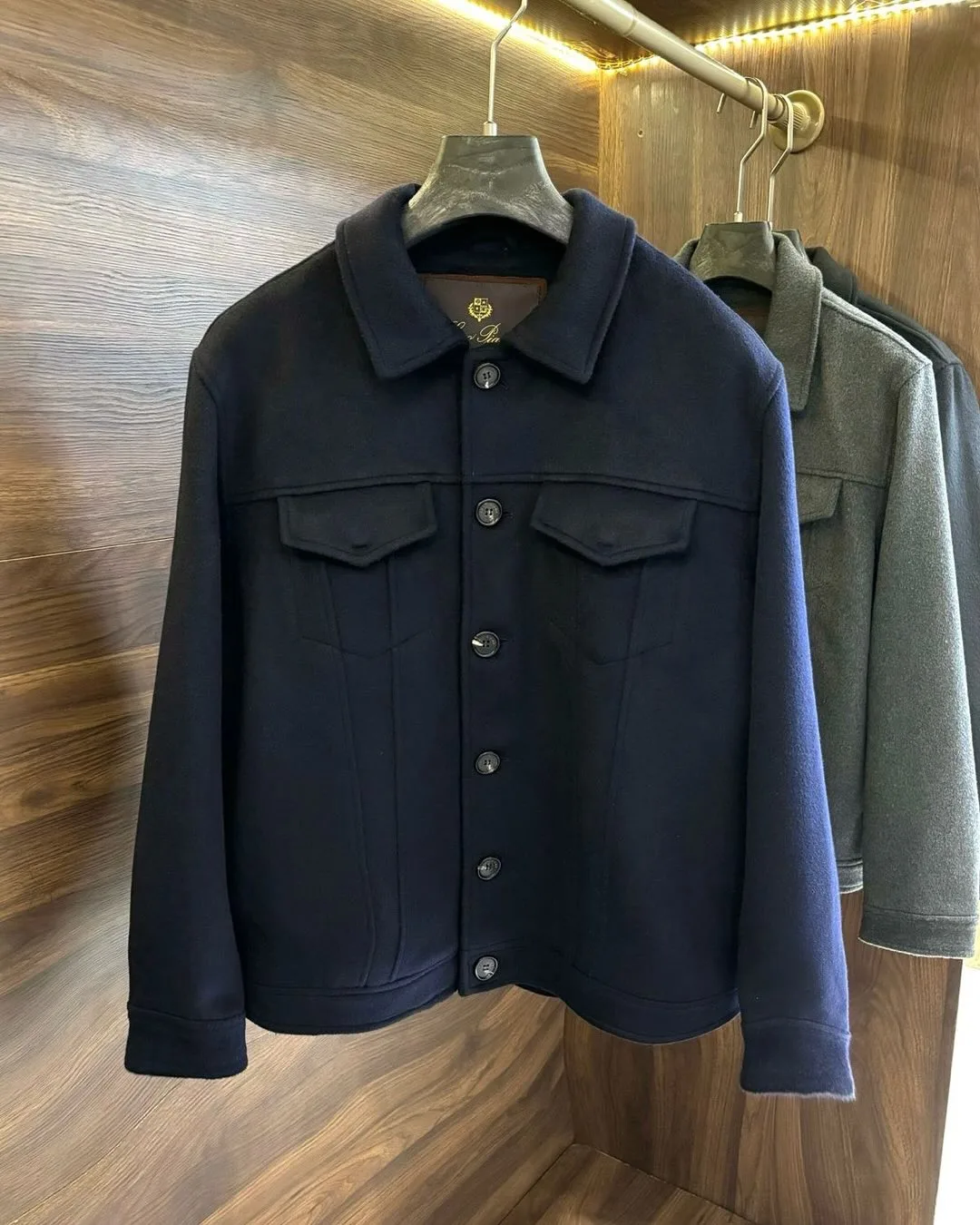Loro Piana Wool Overshirt Jacket