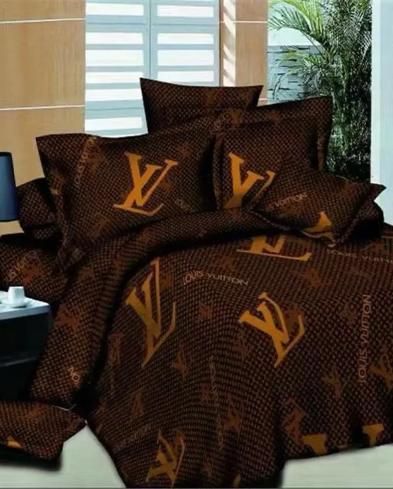 Louis Vuitton LV monogram bedding set
