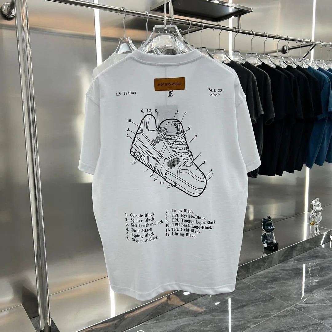 Louis Vuitton LV Trainer graphic T-shirt