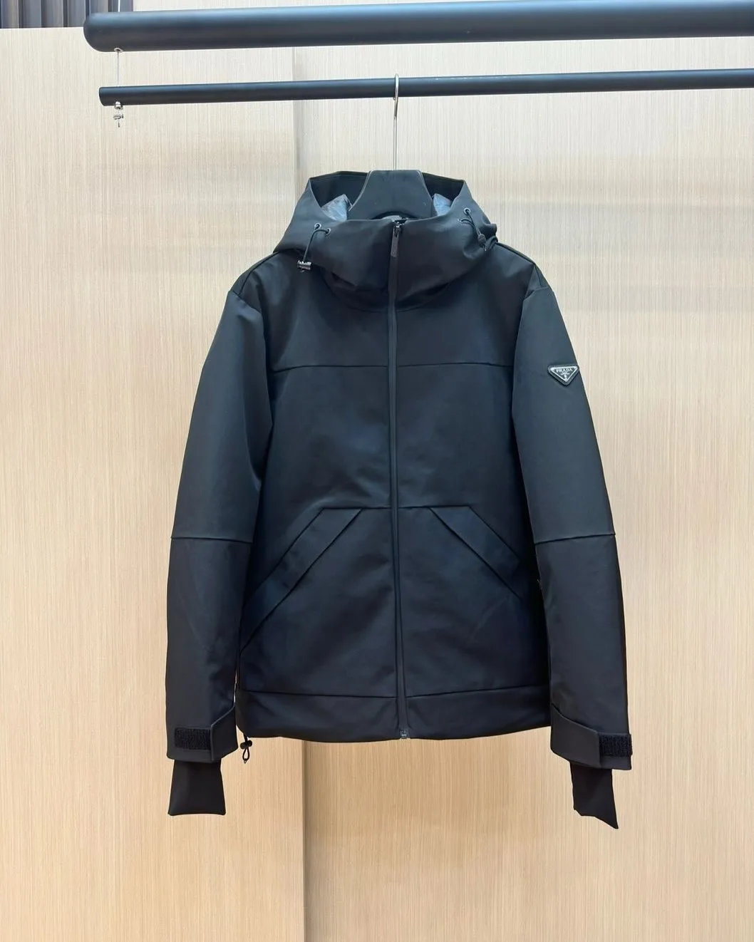 Prada Hooded Down Jacket