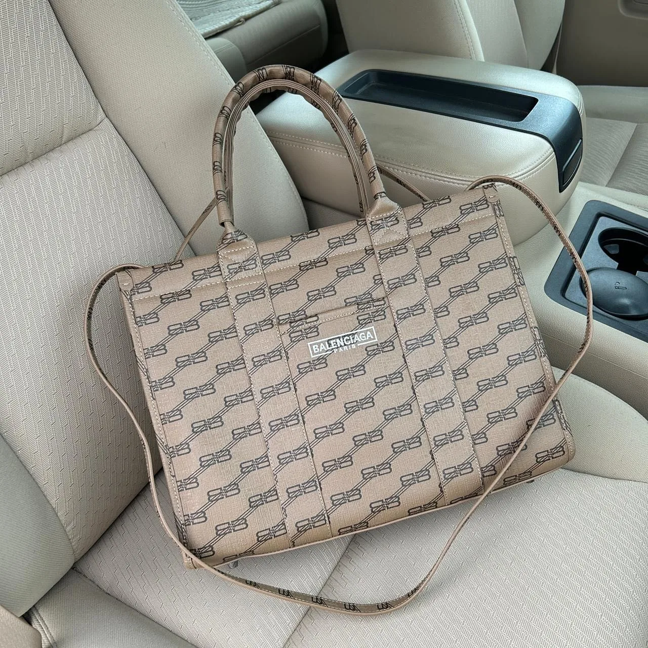 Balenciaga BB Monogram Tote
