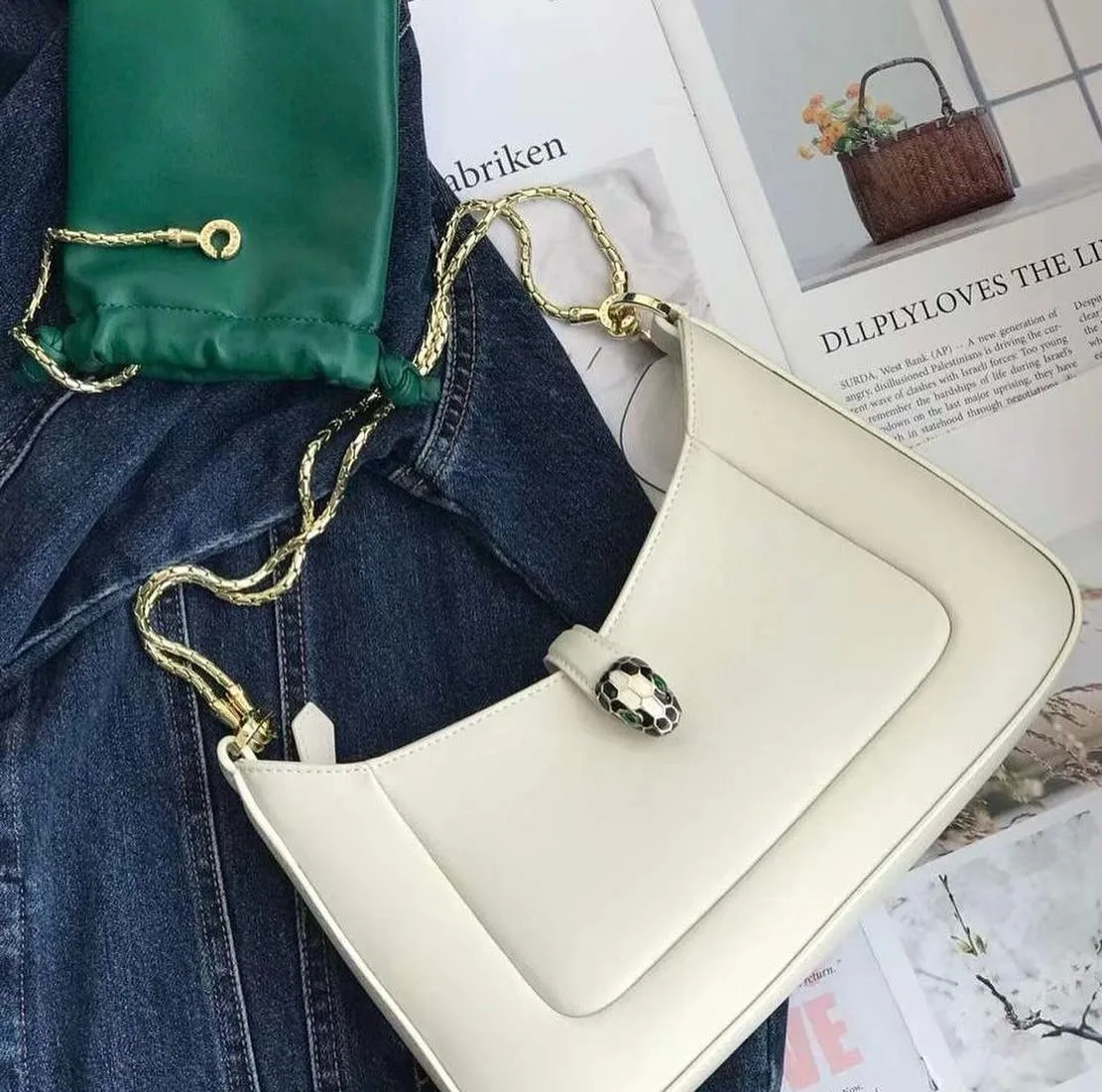 Bulgari Alexander structured crossbody