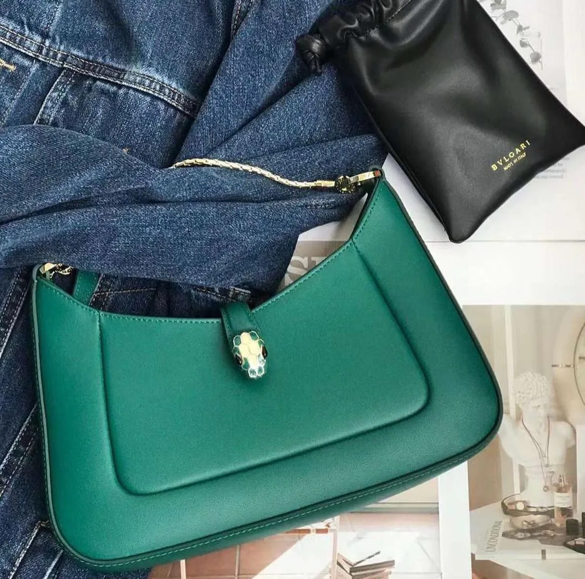 Bulgari Alexander structured crossbody photo 2