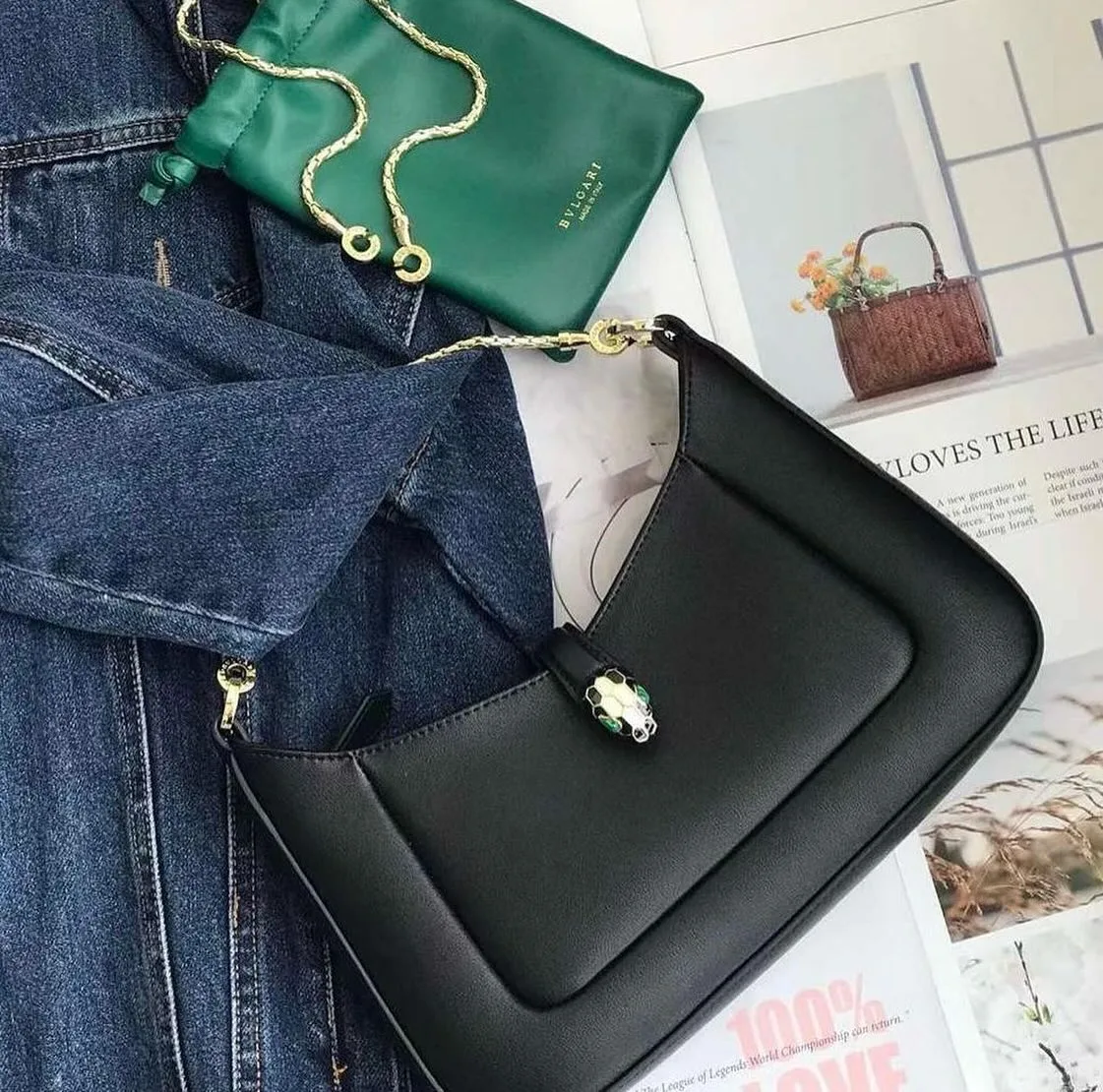 Bulgari Alexander structured crossbody photo 4
