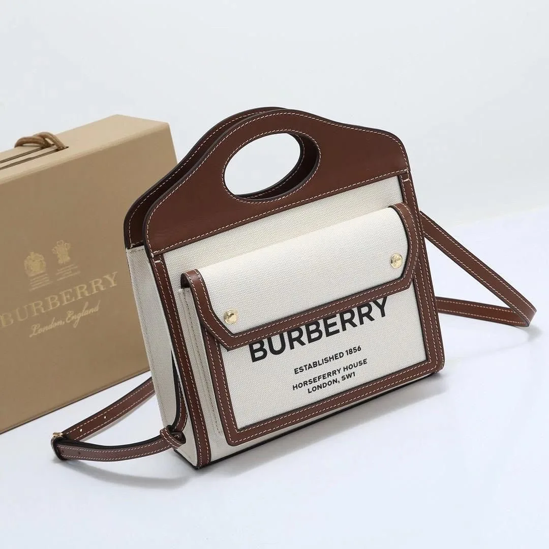 Burberry Pocket mini tote