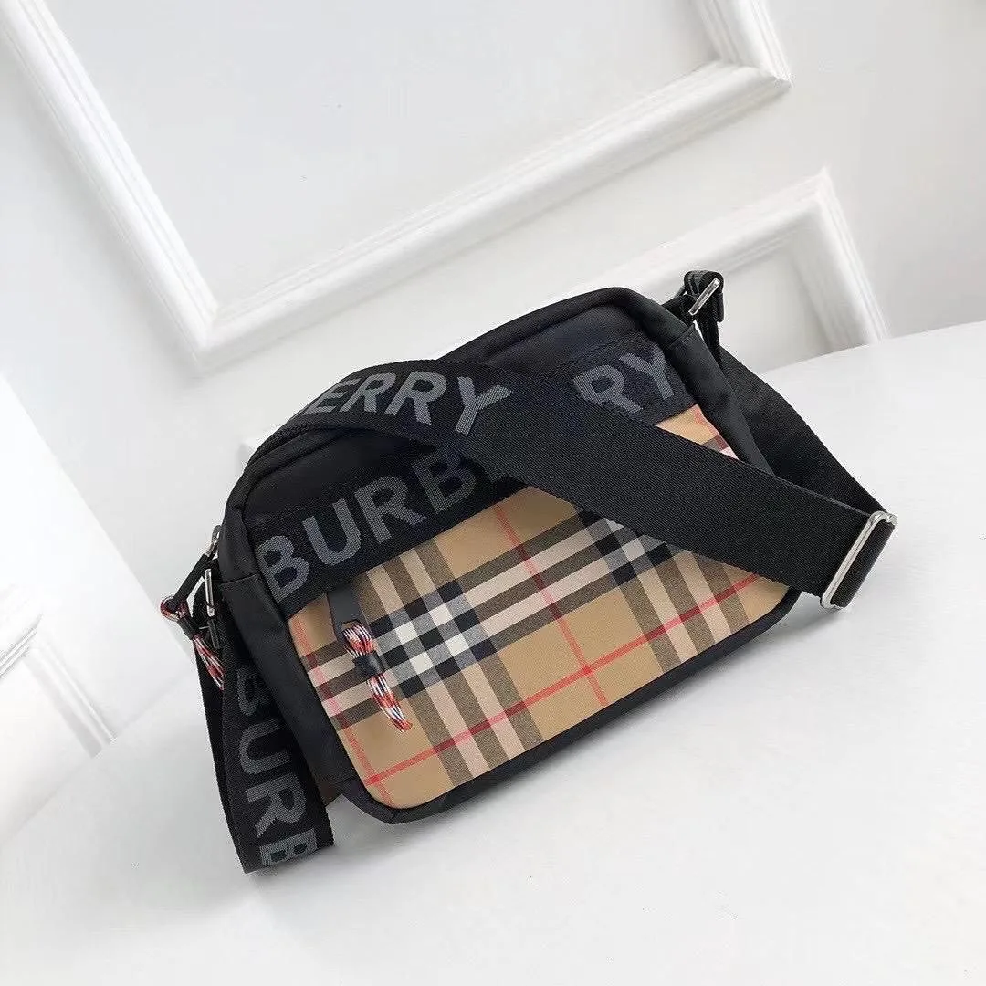 Burberry check crossbody bum bag