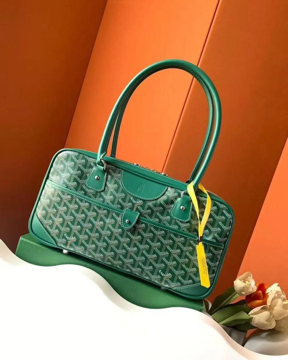 Goyard Chevron Bowler Bag photo 3