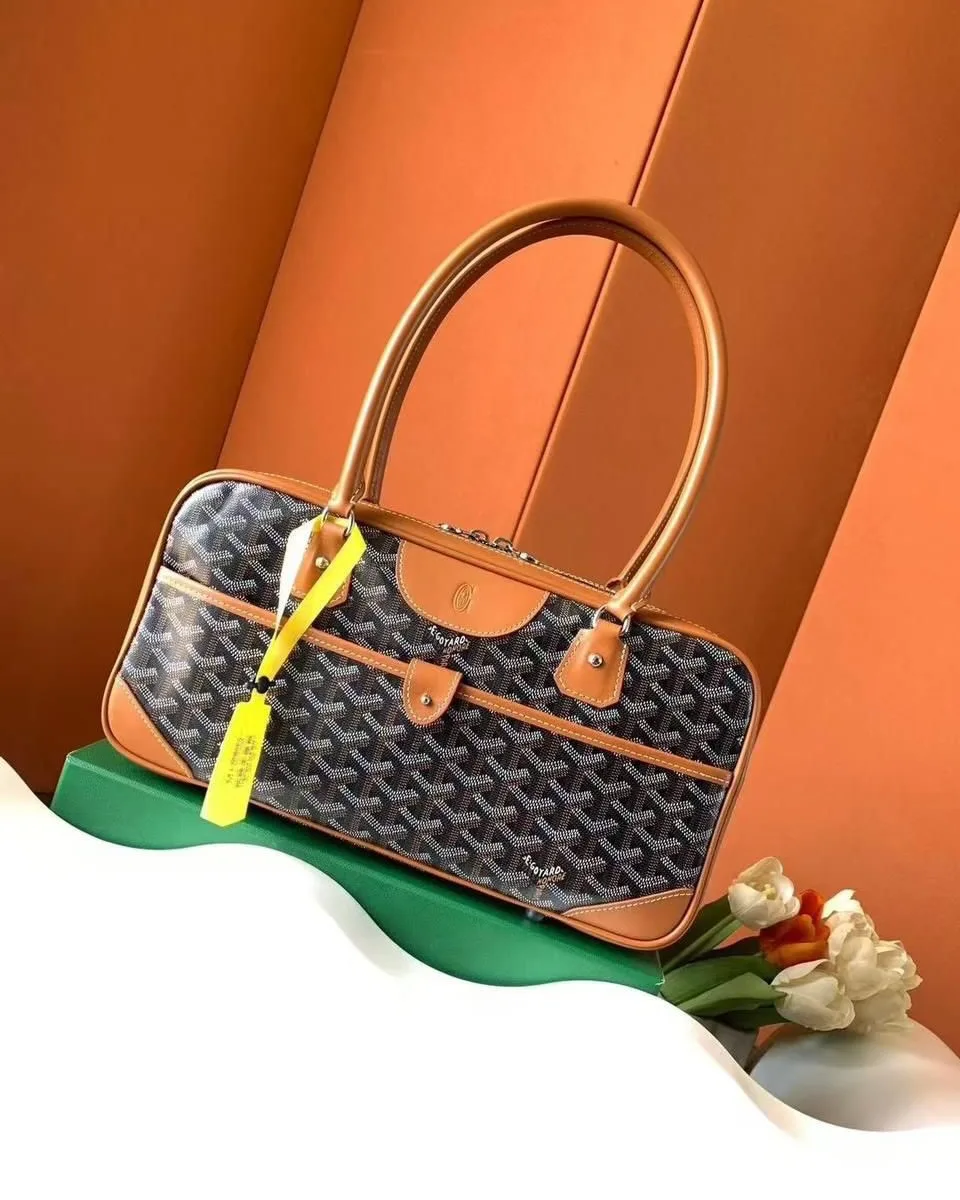 Goyard Chevron Bowler Bag photo 2