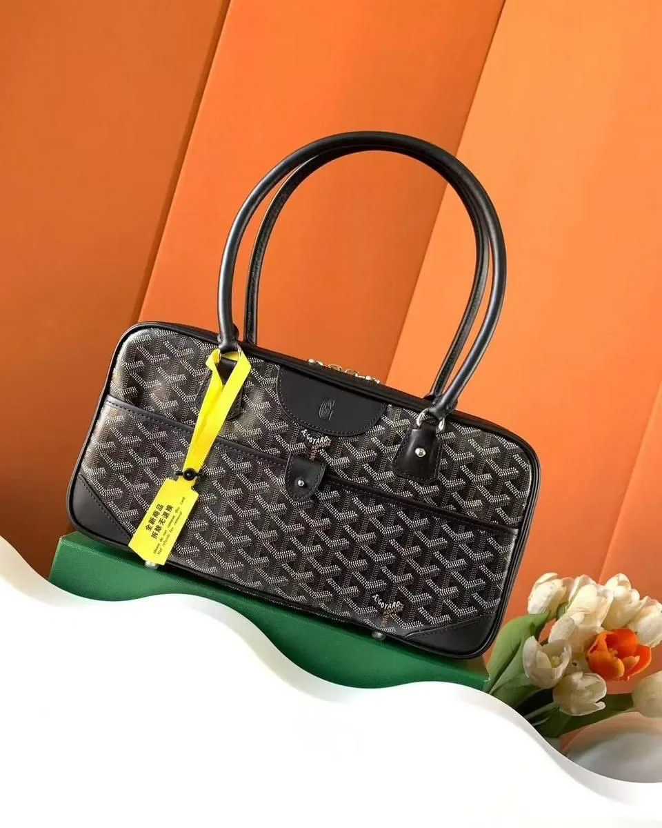 Goyard Chevron Bowler Bag photo 4