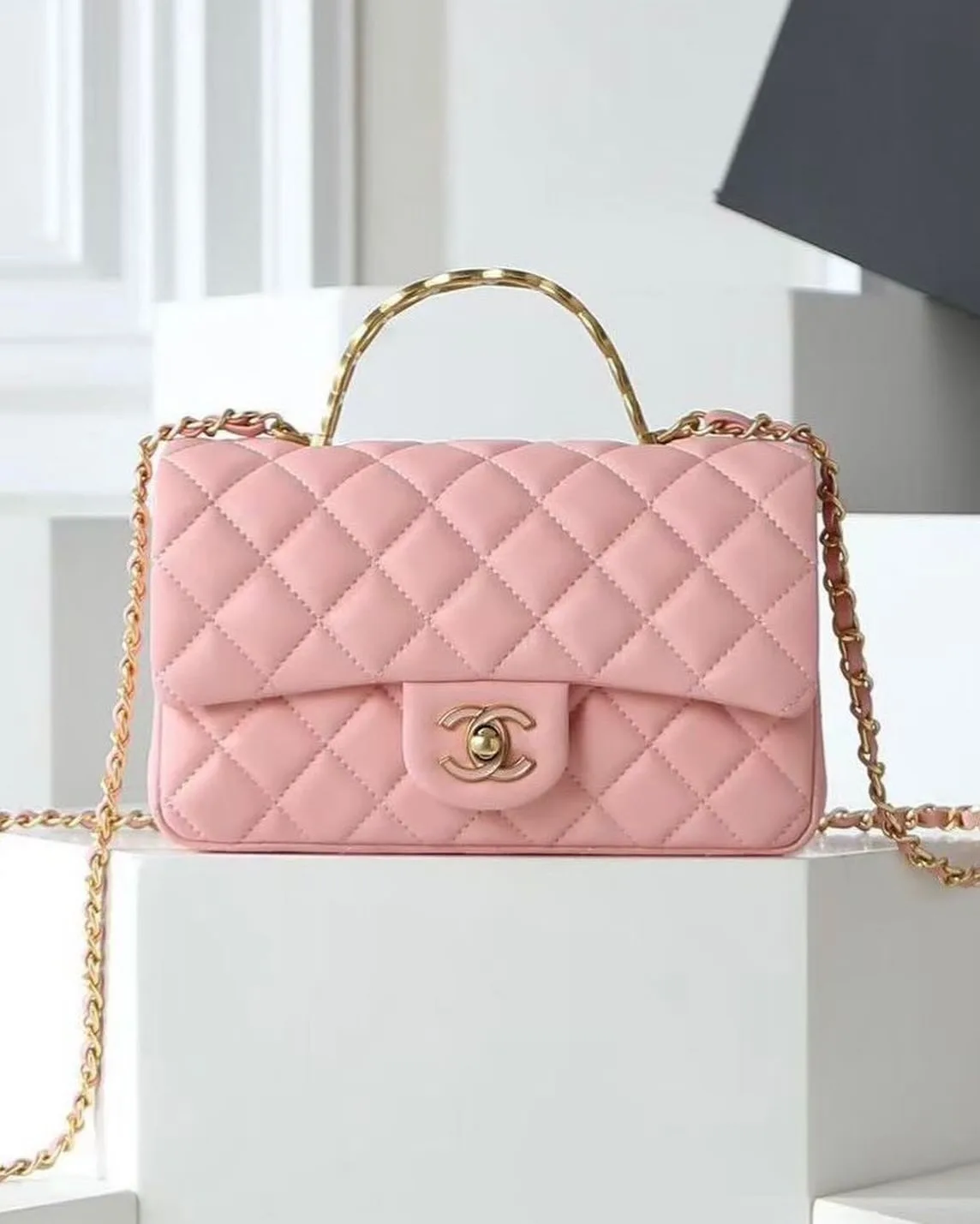 Chanel Classic Flap with top handle photo 7