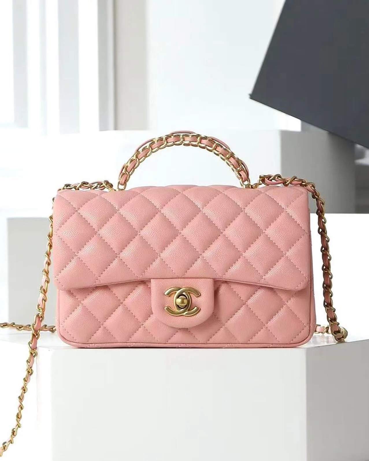 Chanel Classic Flap with top handle
