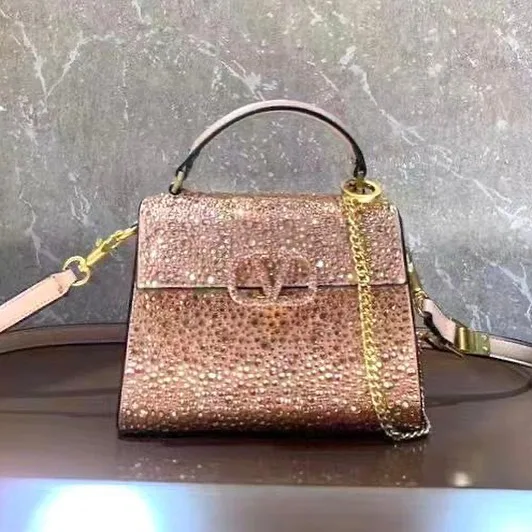 Valentino VSling Crystal Top-Handle Bag photo 2