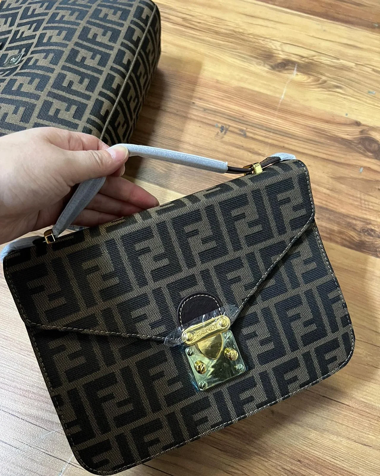 Fendi Zucca Mamma Baguette