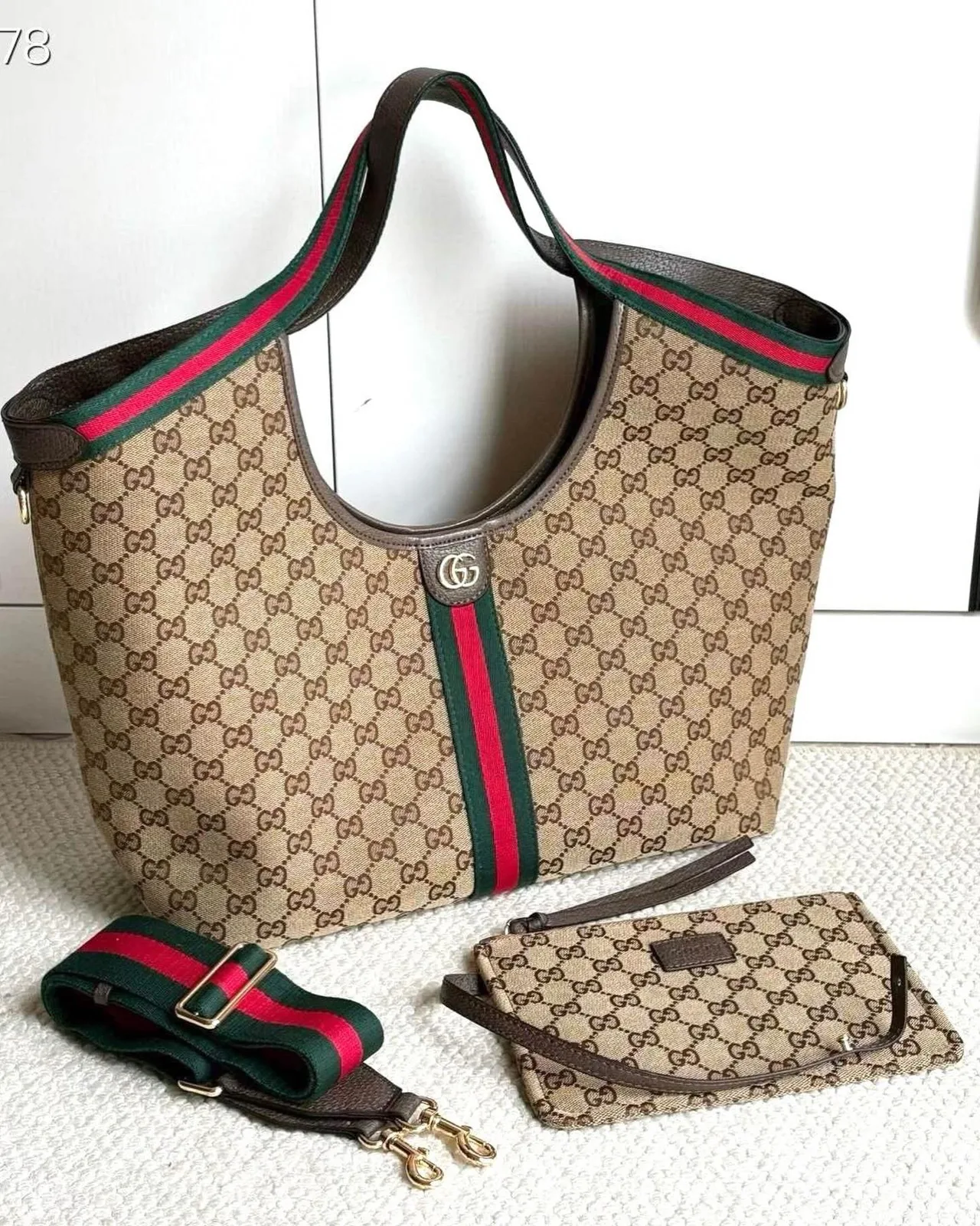 Gucci Linea Web Hobo photo 3
