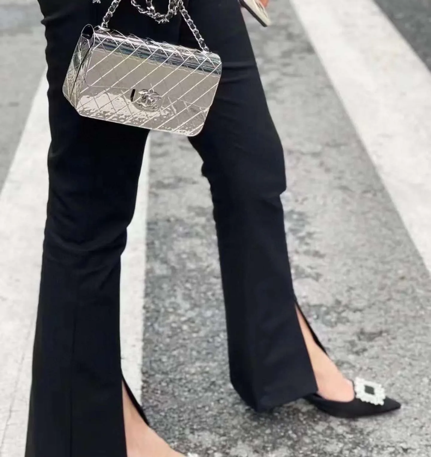 Chanel Metallic Flap Bag photo 3