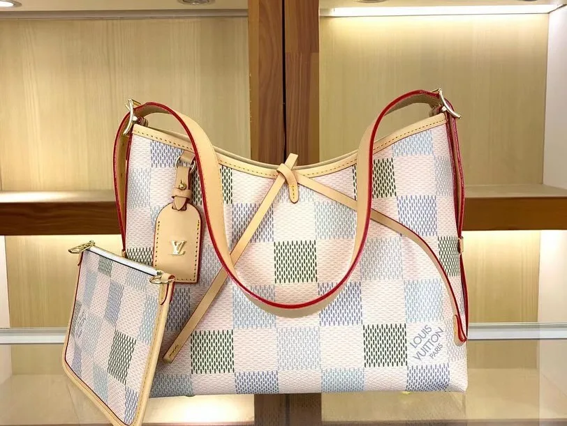 Louis Vuitton hobo/shoulder bag Damier Azur
