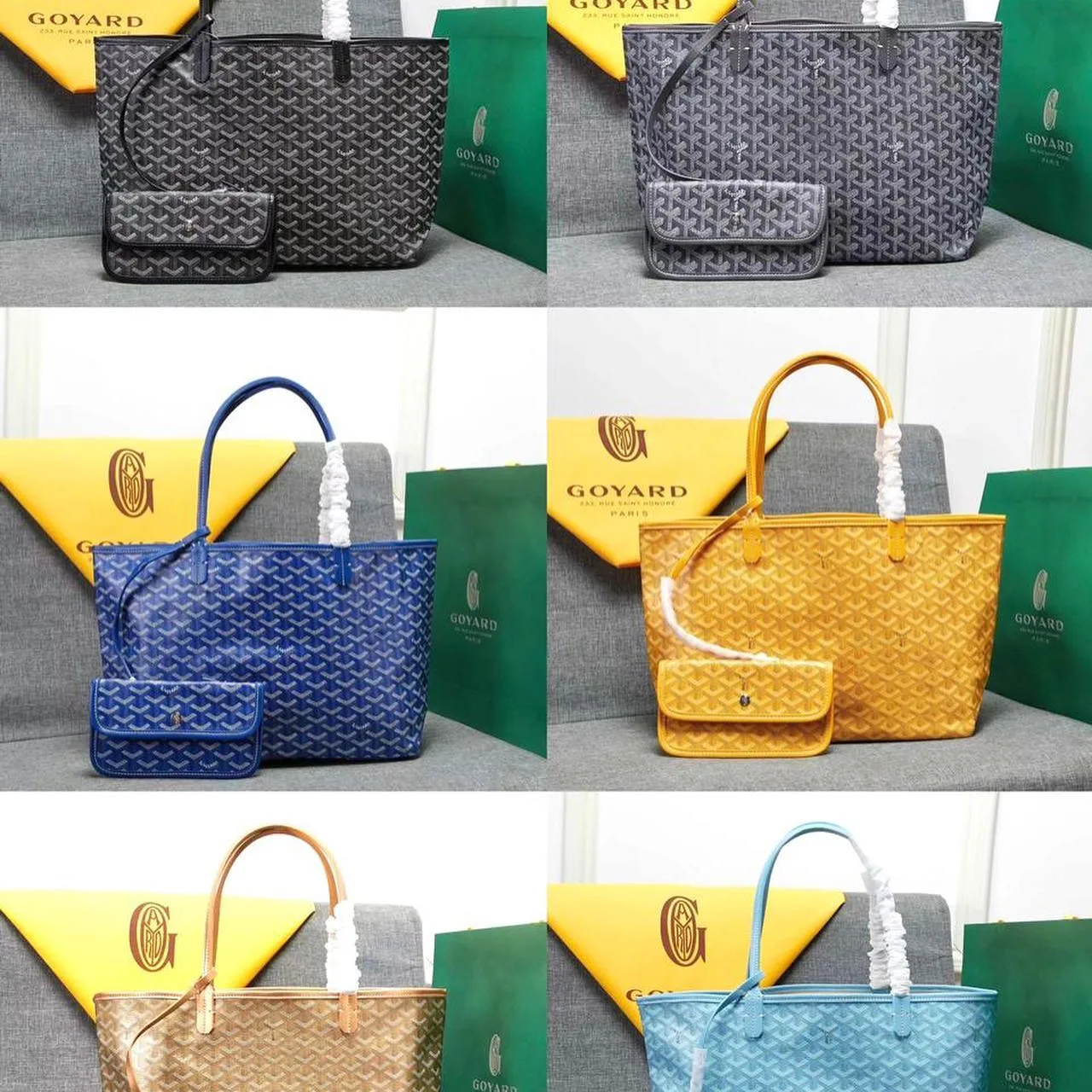 Goyard St. Louis Tote photo 9