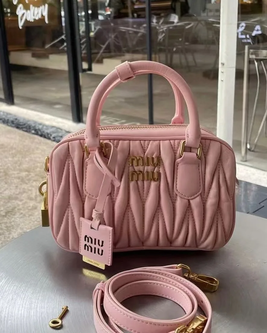 Miu Miu Matelassé Top Handle