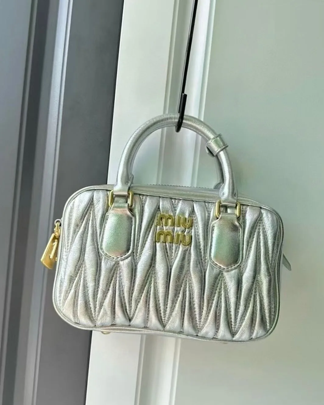 Miu Miu Matelassé Top Handle photo 5