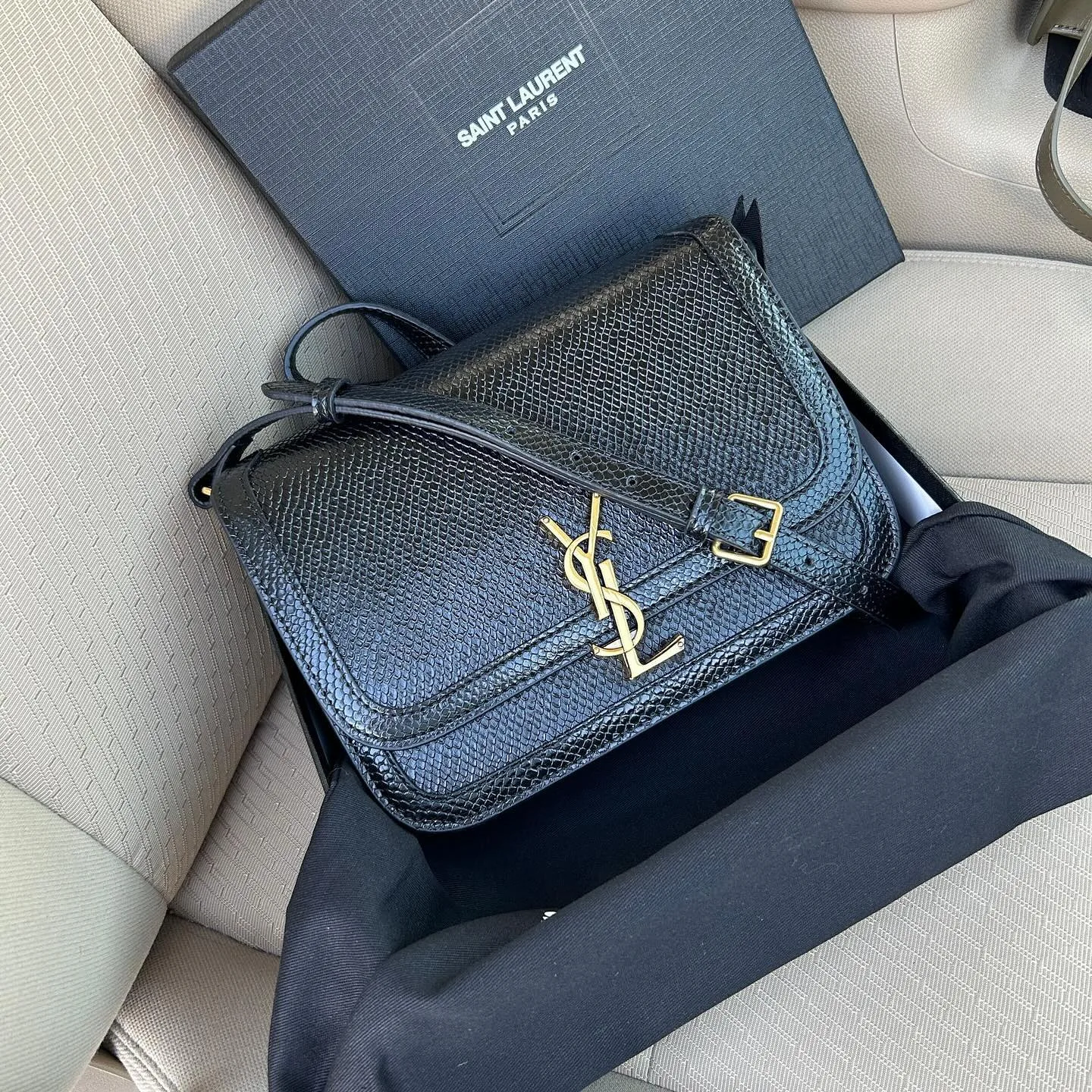 Saint Laurent Monogram Shoulder Bag