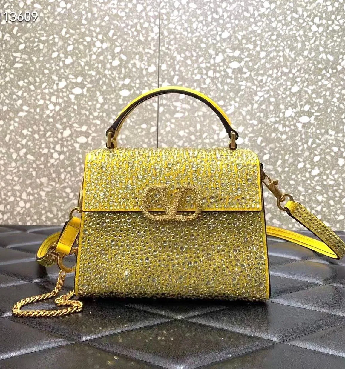 Valentino One Stud Mini Top Handle