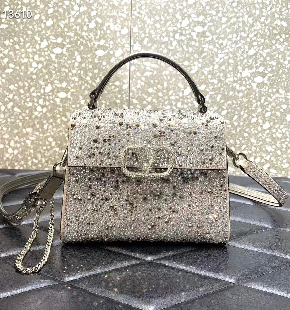 Valentino One Stud Mini Top Handle photo 5