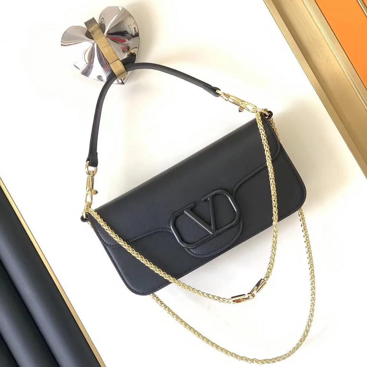 Valentino V-Ring Shoulder Bag photo 2
