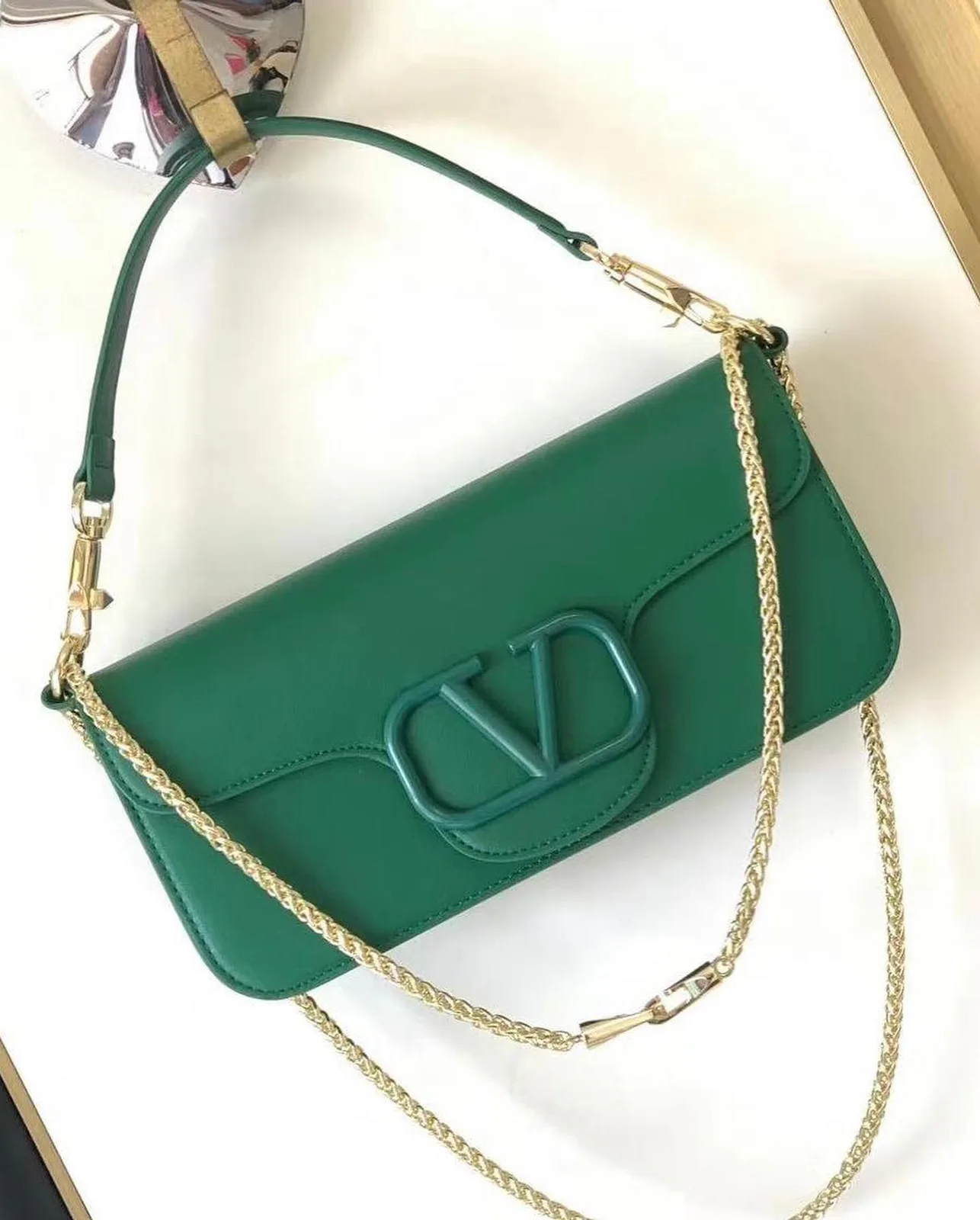 Valentino V-Ring Shoulder Bag photo 6
