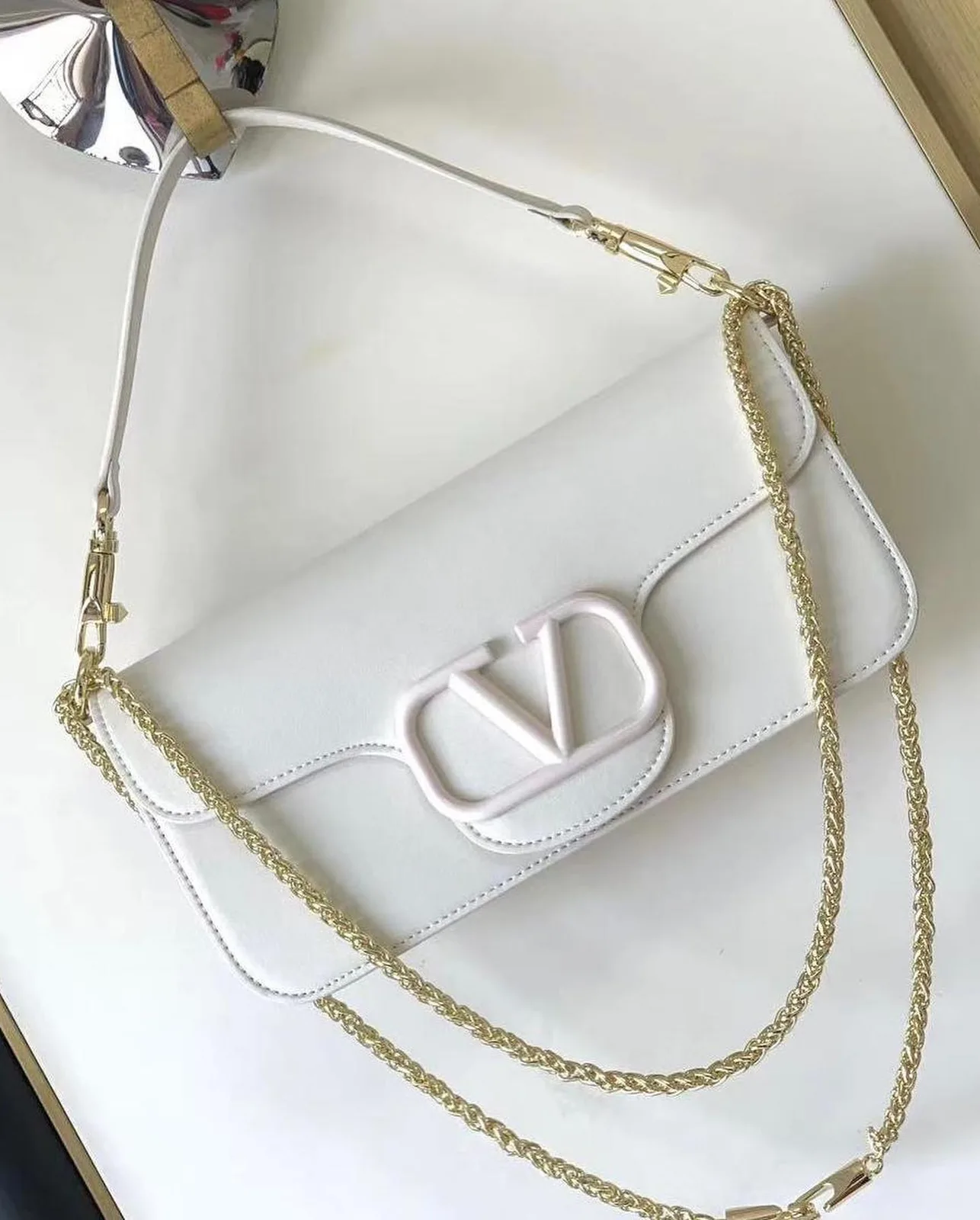 Valentino V-Ring Shoulder Bag photo 5