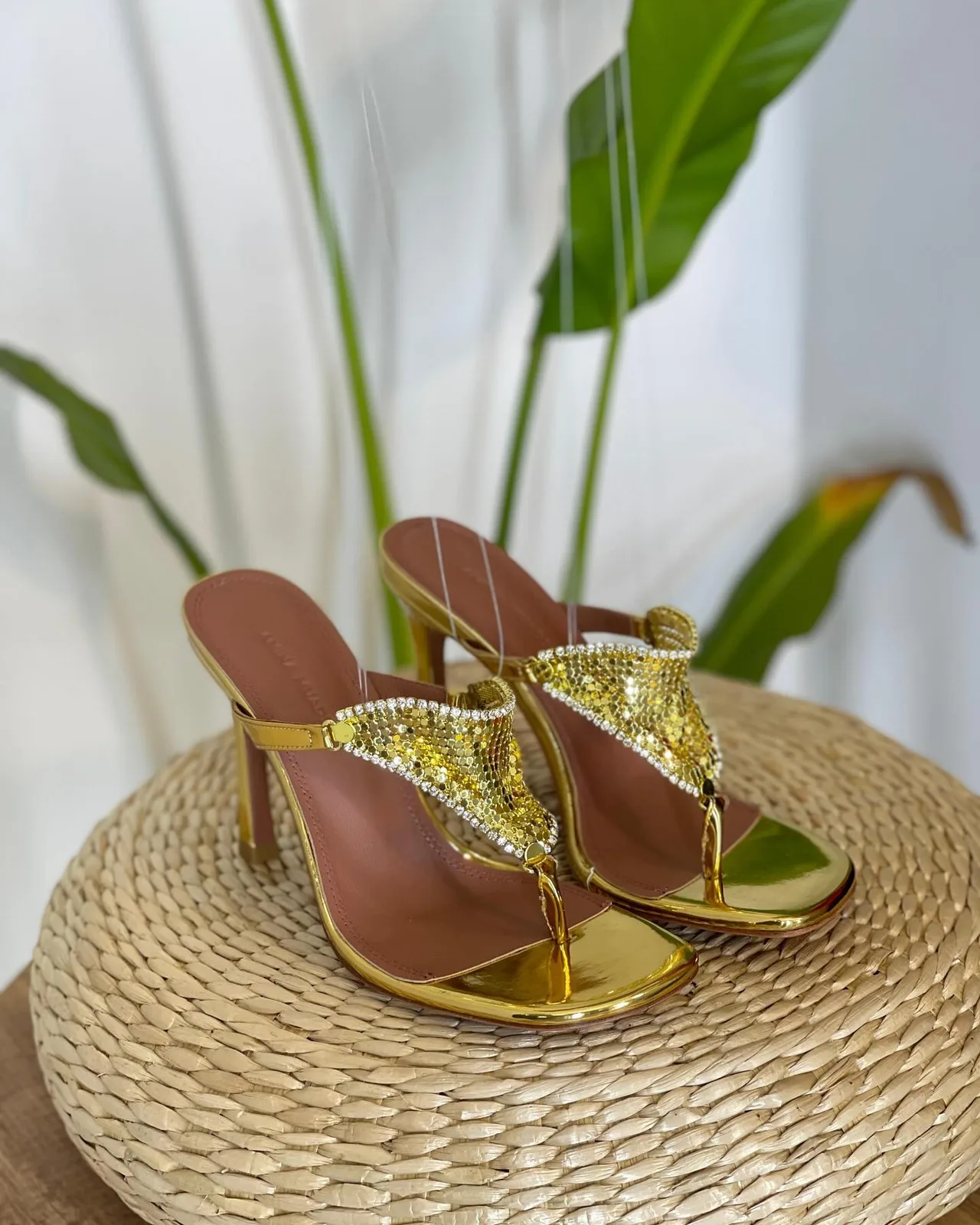 Embellished Thong Mules photo 2