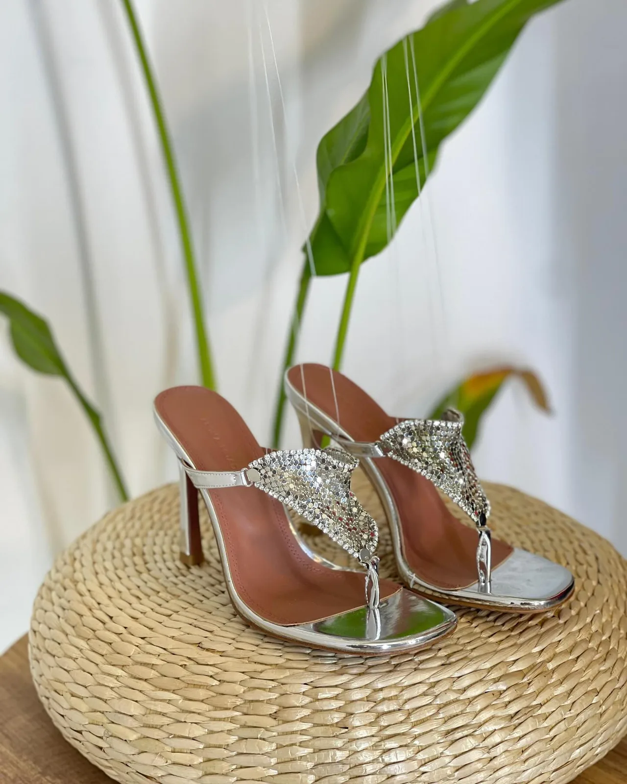 Embellished Thong Mules photo 4