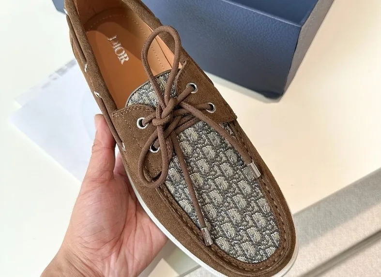 Dior Oblique Boat Shoe