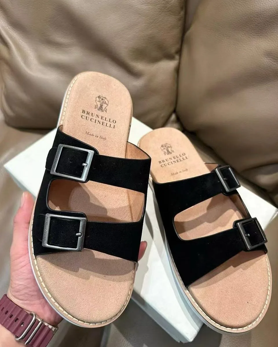 Brunello Cucinelli Slide Sandal
