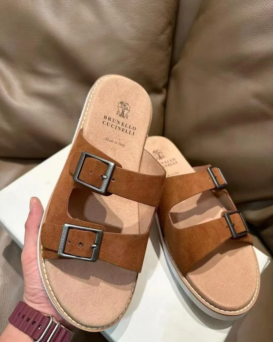 Brunello Cucinelli Slide Sandal photo 2