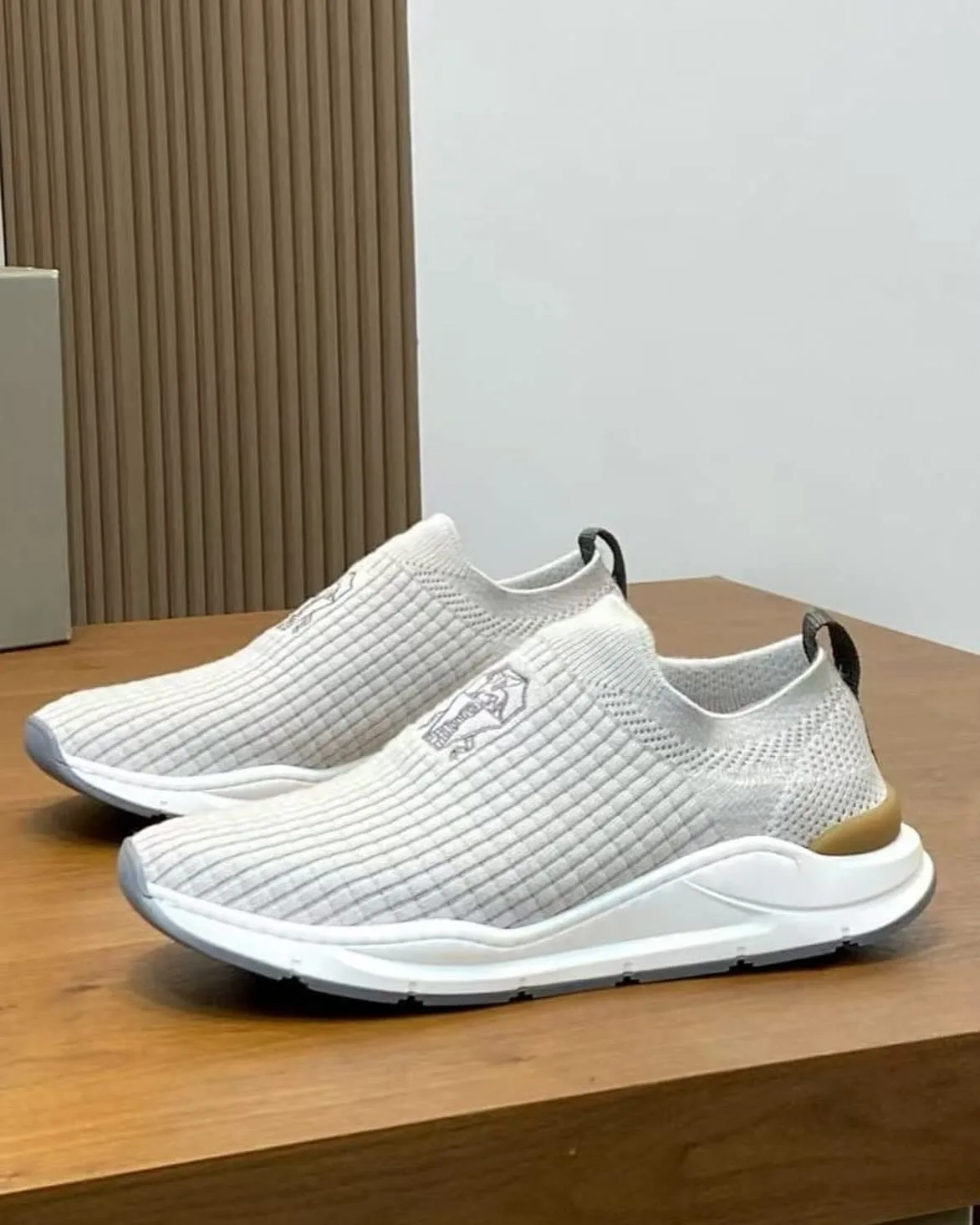 Brunello Cucinelli Knit Slip-On Sneaker photo 3