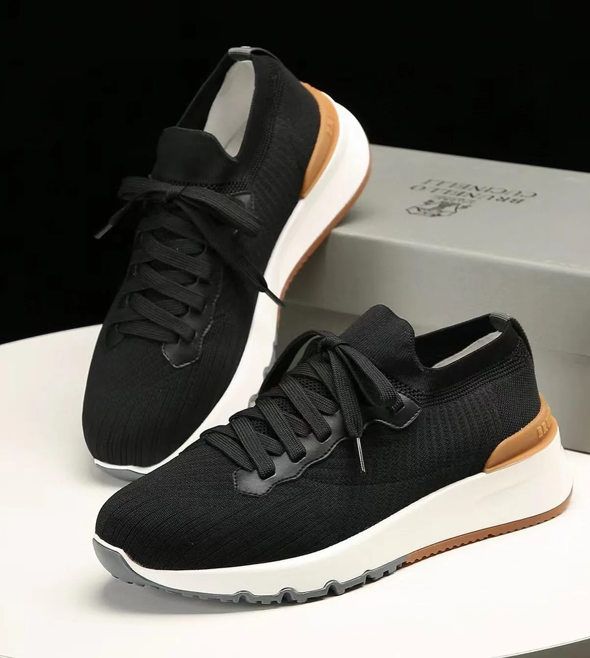 Brunello Cucinelli Knit Runner Sneaker photo 2