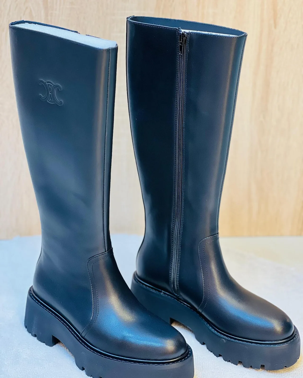 Celine Knee-High Platform Boot photo 2