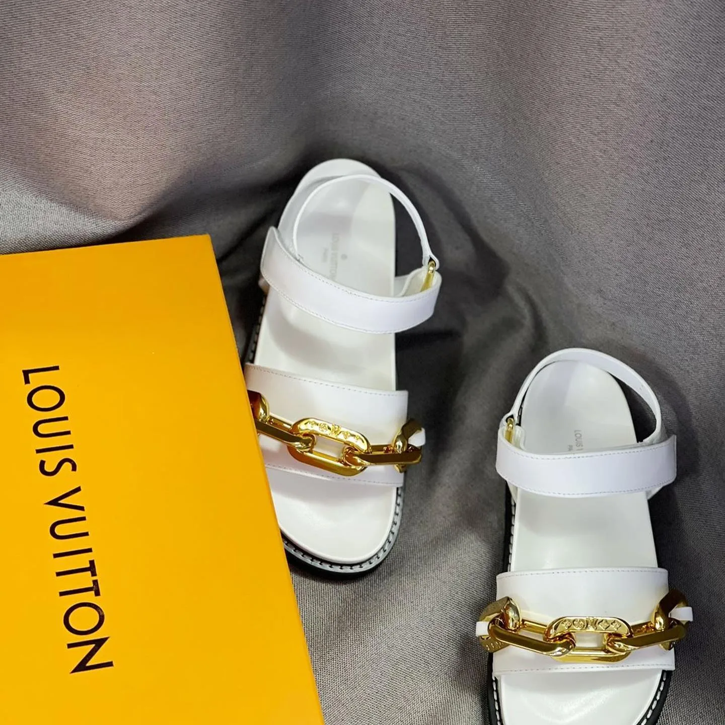 Louis Vuitton sandal with bamboo clasp photo 2