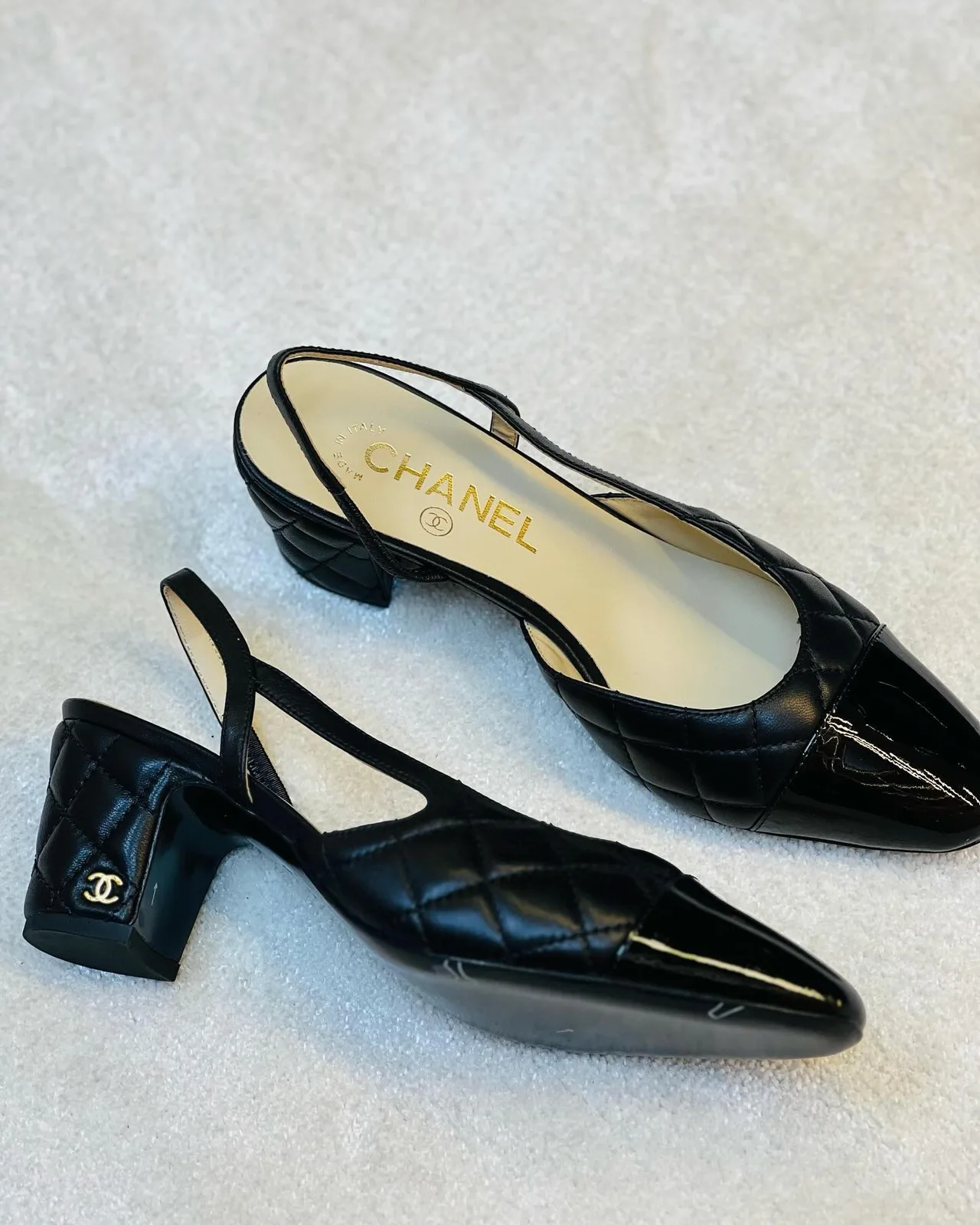 Chanel Slingback Heel