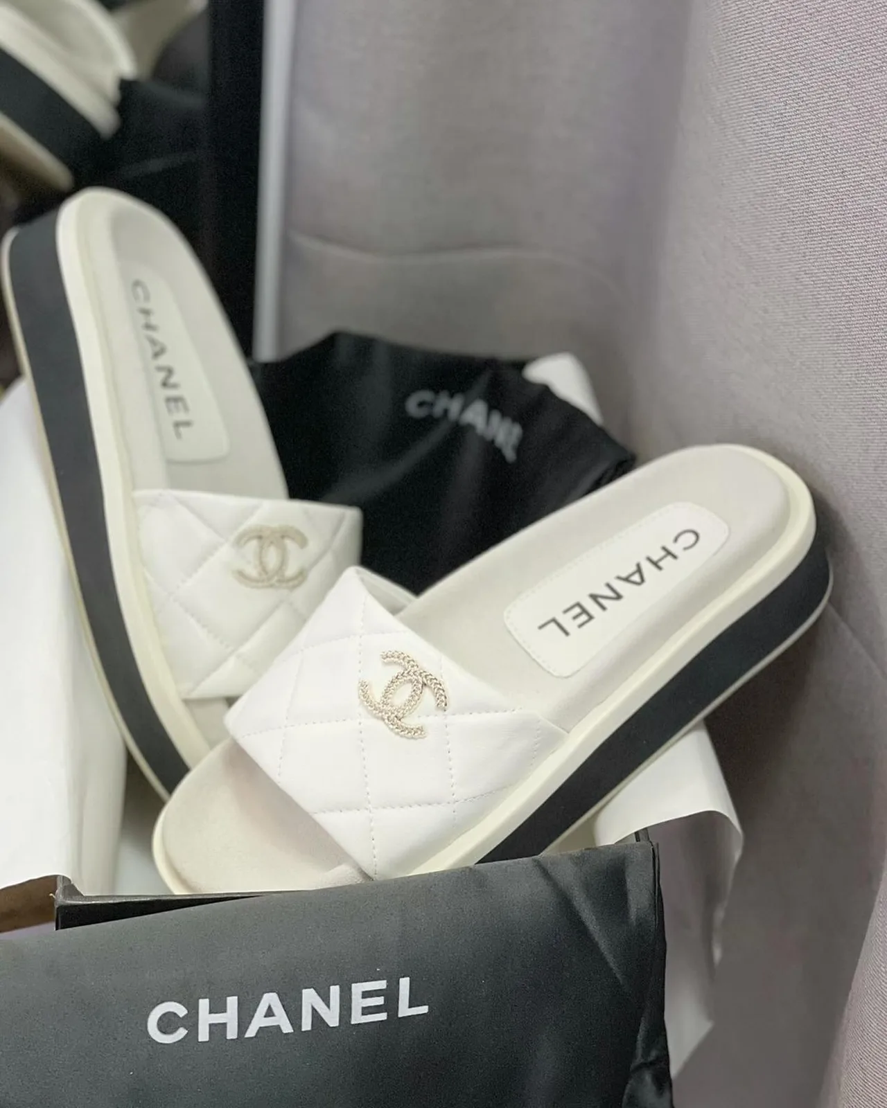 Chanel Slide Sandal
