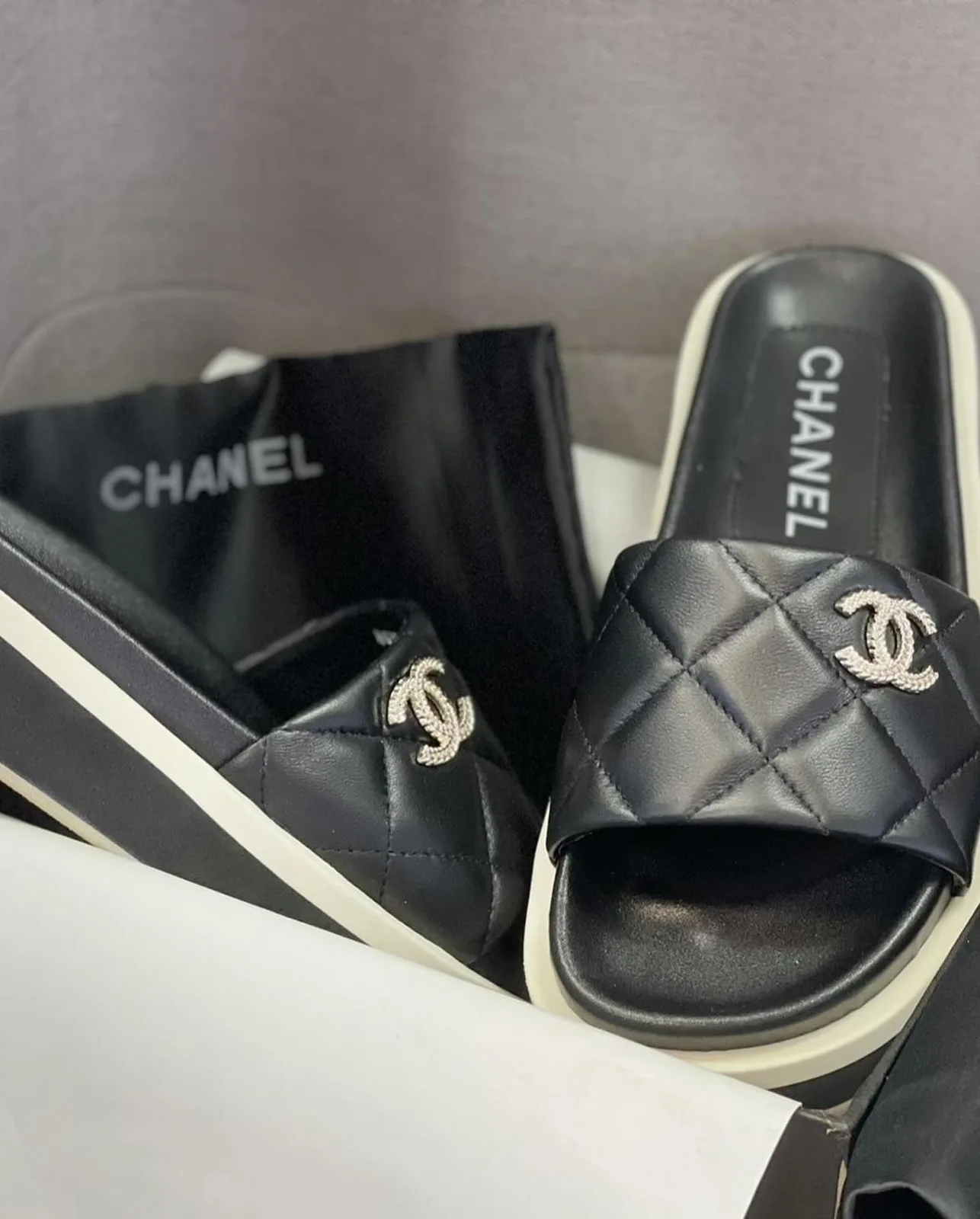 Chanel Slide Sandal photo 2