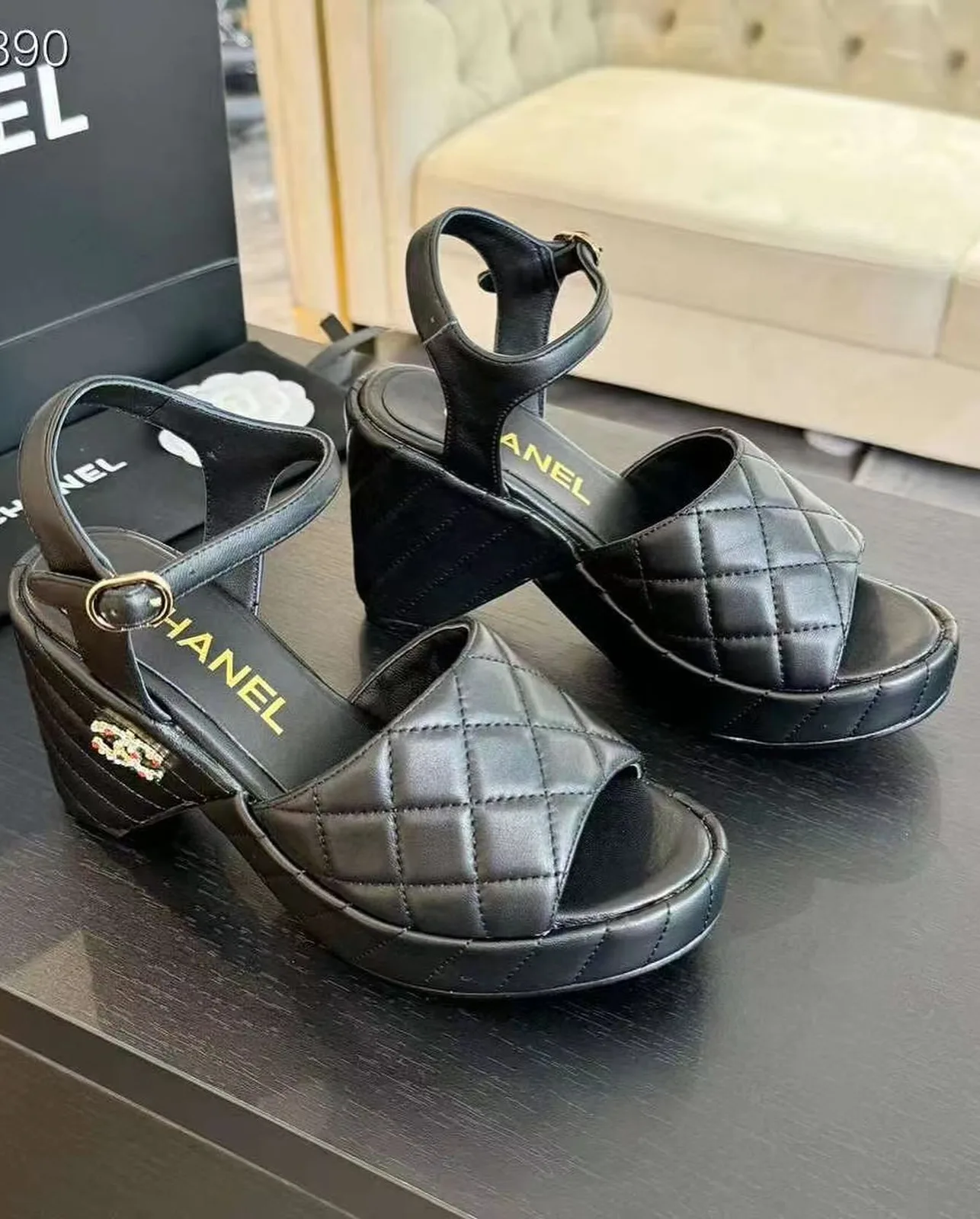 Chanel Platform Sandal photo 2