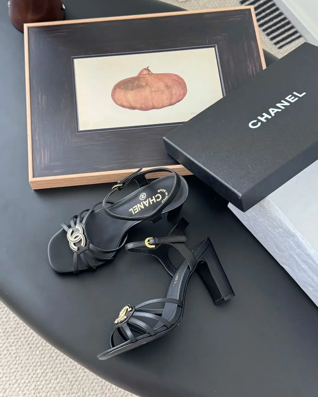 Chanel Heeled Sandal