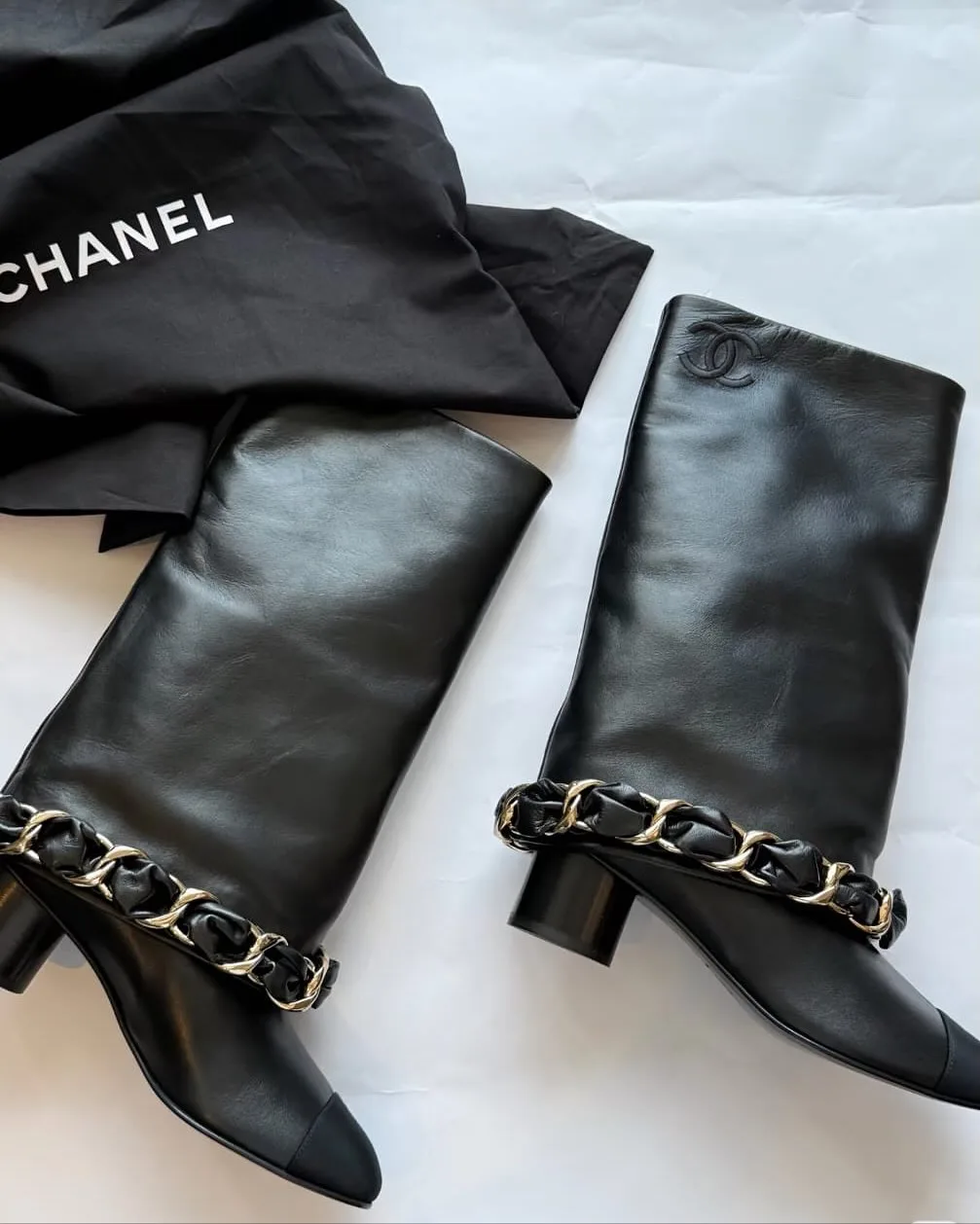 Chanel Chain Boot photo 2