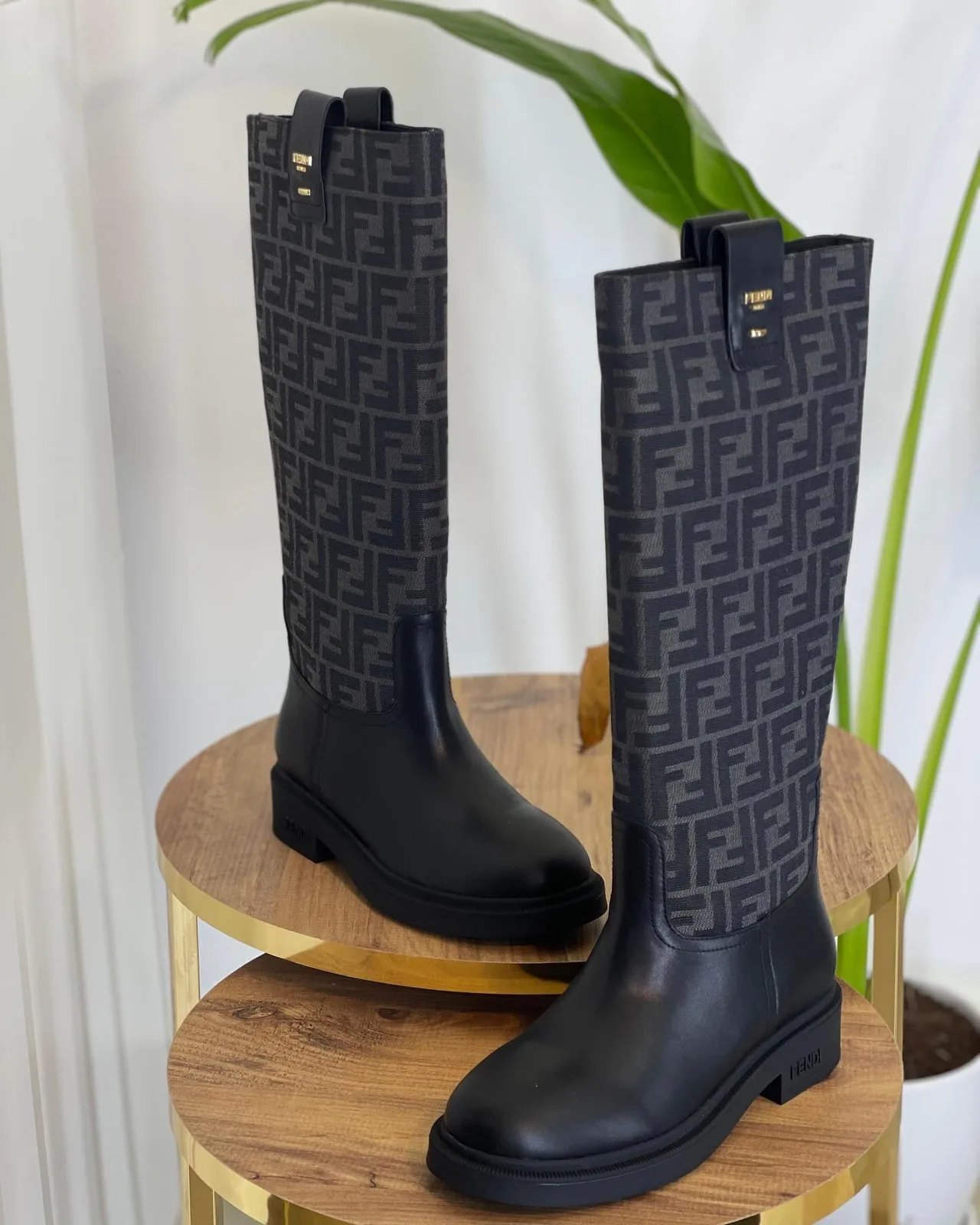 Fendi Knee-High Boot